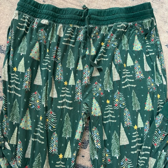 Little Sleepies Twinkling Trees Women’s Pajama Pants XL - Picture 3 of 5